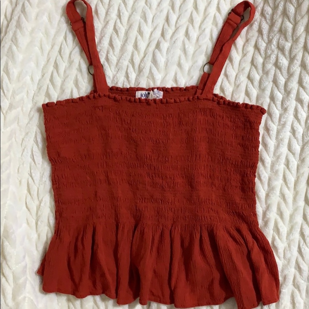 Cute scrunch crop top